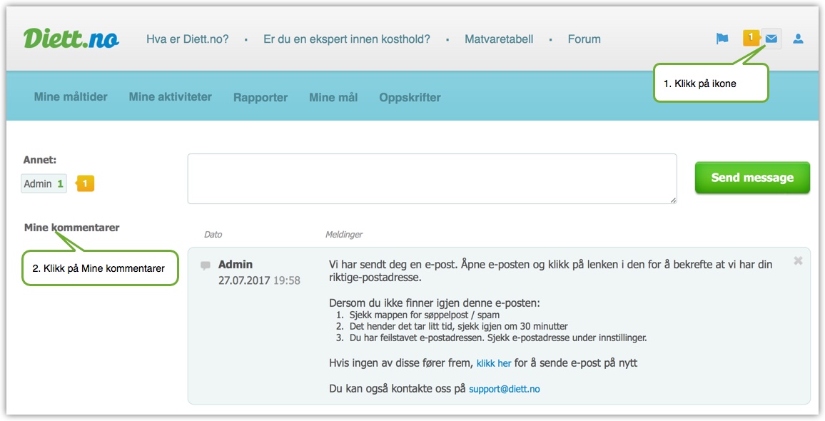 Oversikt notater