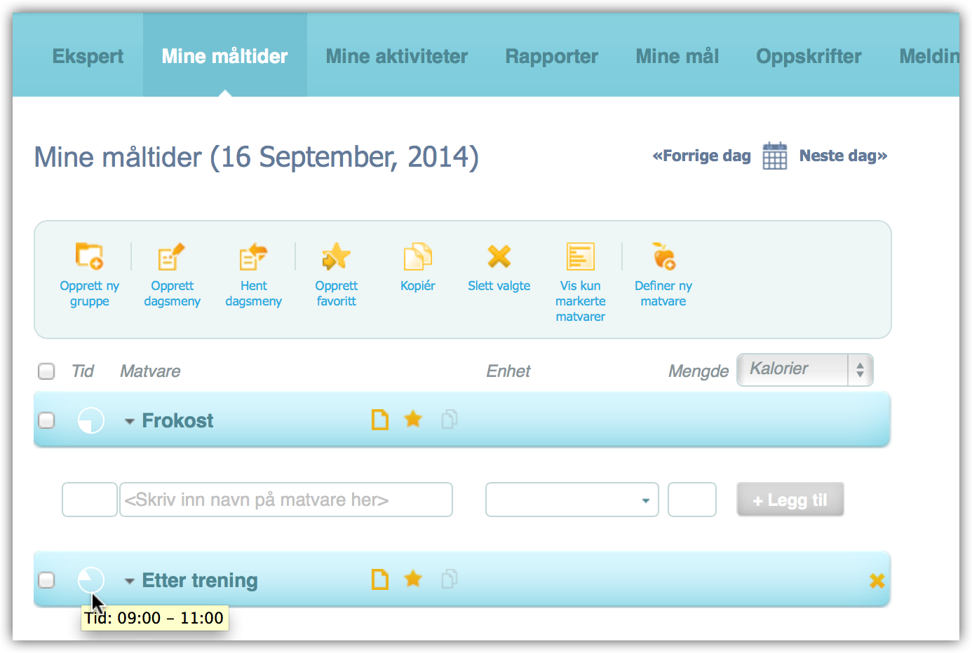 Steg 3: Opprett ny gruppe